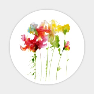 Summer Flowers Magnet